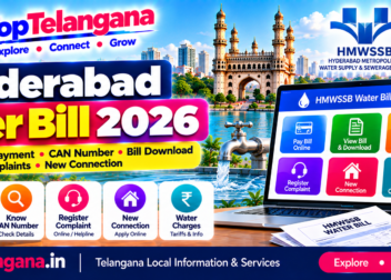 Hyderabad Water Bill 2026 HMWSSB online payment, CAN number and receipt guide – TopTelangana