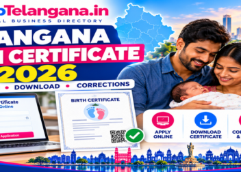 Telangana Birth Certificate 2026 – online application, download and corrections