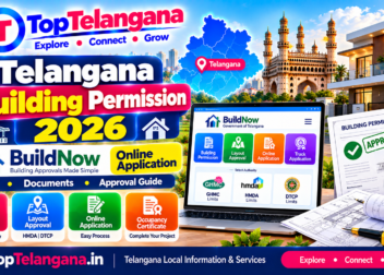 Telangana Building Permission 2026 BuildNow online application and approval guide – TopTelangana