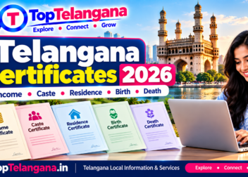 Telangana Certificates 2026 guide for Income, Caste, Residence, Birth and Death