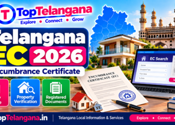 Telangana EC 2026 Encumbrance Certificate guide for property verification and online EC search – TopTelangana