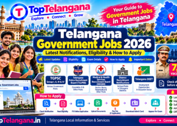 Telangana Government Jobs 2026 latest notifications, TGPSC, police, health and district recruitment guide – TopTelangana
