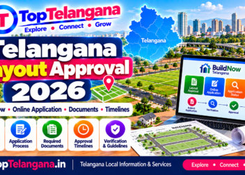 Telangana Layout Approval 2026 BuildNow online application documents and verification guide – TopTelangana