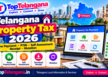 Telangana Property Tax 2026 online payment, PTIN, self-assessment and receipt guide – TopTelangana