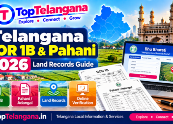 Telangana ROR 1B and Pahani 2026 land records guide with online verification – TopTelangana