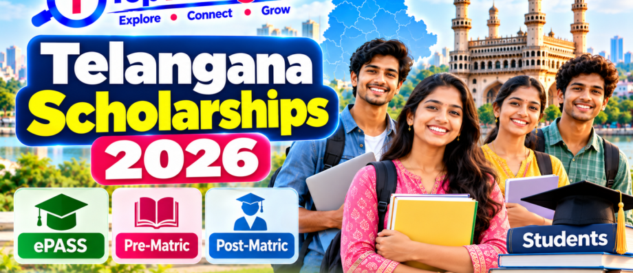 Telangana Scholarships 2026 ePASS Pre-Matric and Post-Matric scholarship guide for students – TopTelangana