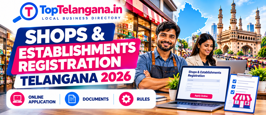 Telangana Shops and Establishments Registration 2026 – online application and required documents