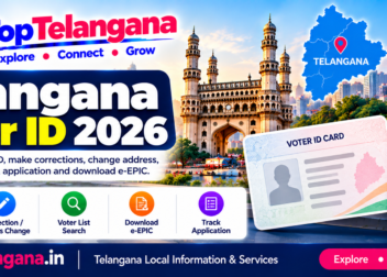 Telangana Voter ID online registration, correction, voter list search and e-EPIC download guide.